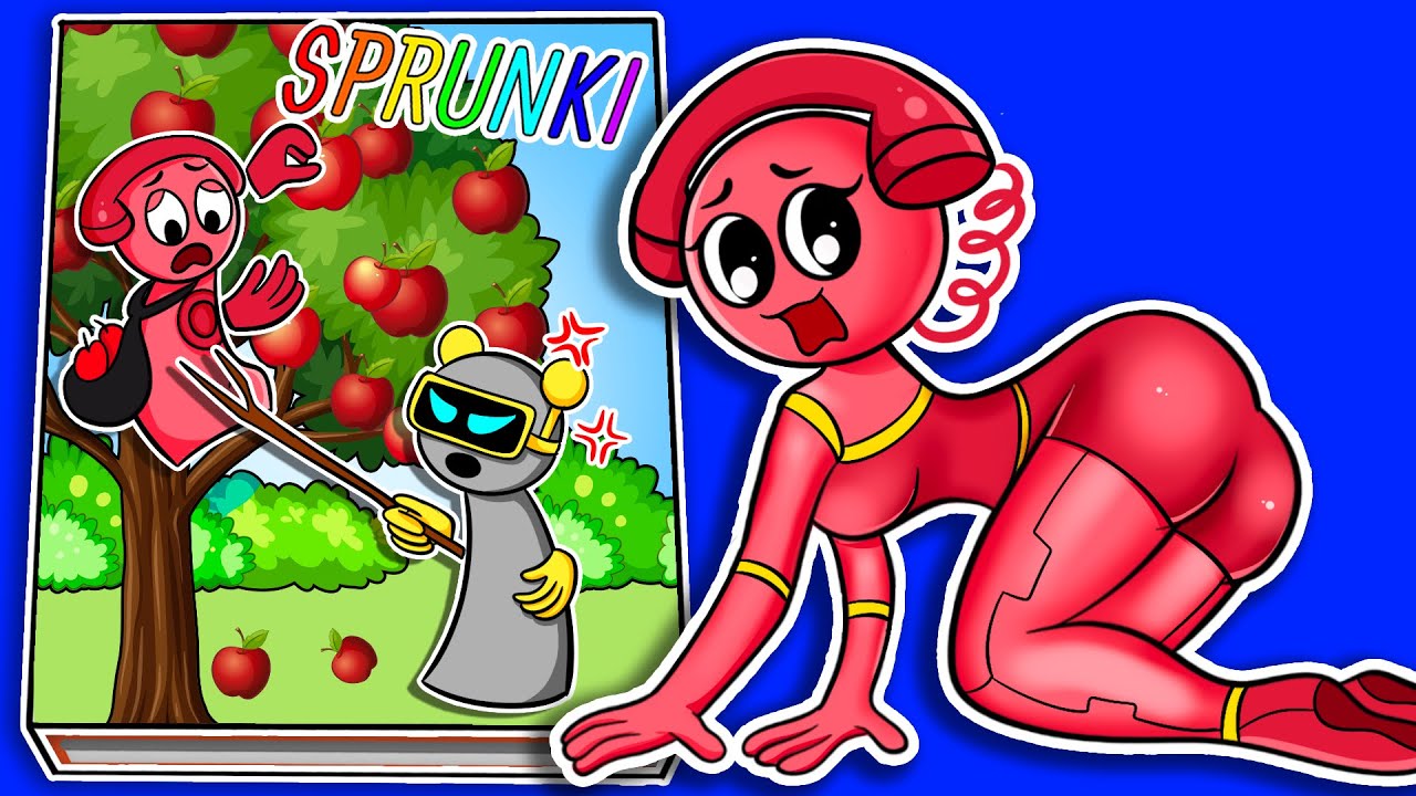 Making INCREDIBOX SPRUNKI Game Book📚 💕Tele x Fun Bot Love Story Bad Squishy Surgery