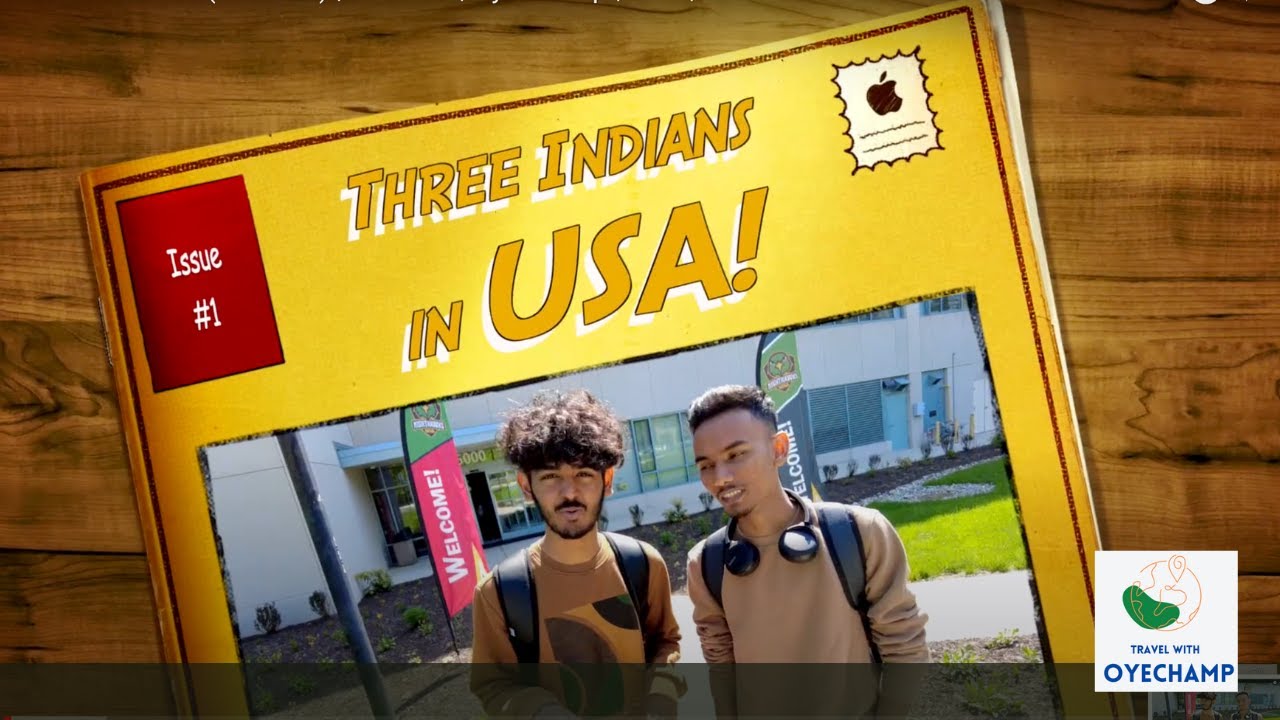 3 Indians in USA (America) | Podcast | OyeChamp | USA |