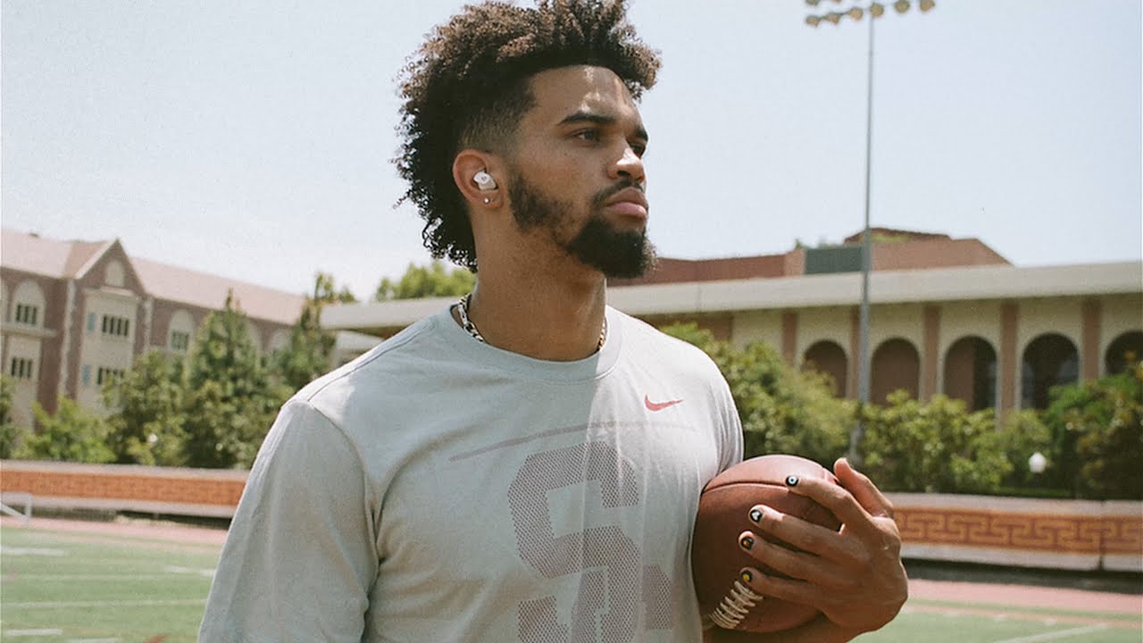 Caleb Williams Gets Game-Day Ready | Beats By Dre