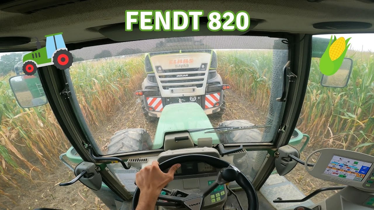 GOPRO 4K 60 FPS FENDT 820 Ensilage 2023