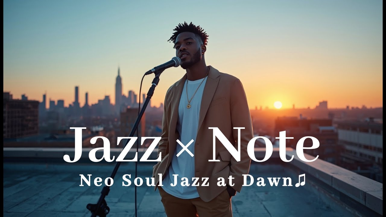 【Jazz Note】夜明けのネオソウル　重低音×グルーヴが沁みる大人のNeo Soul Jazz｜作業用BGM・チル・集中