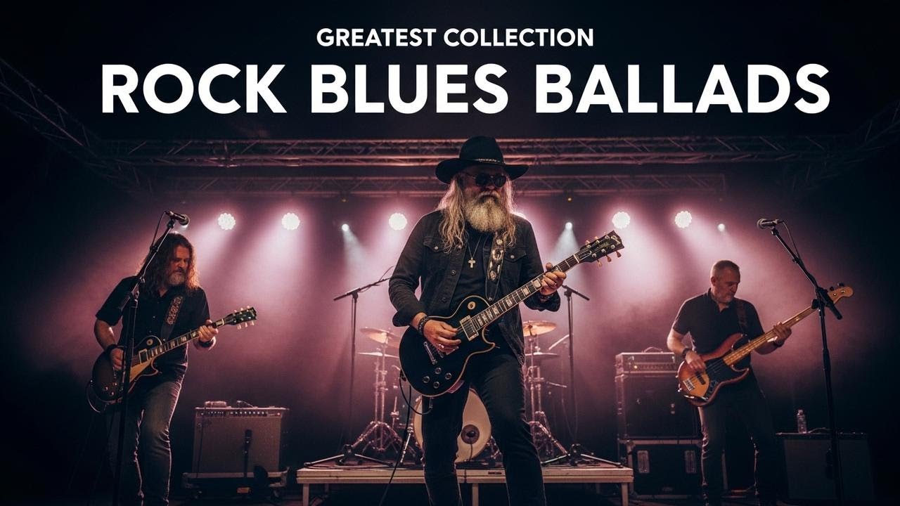 Golden Rock Blues Era Inspired by Muddy Waters, Hendrix and Clapton vol28