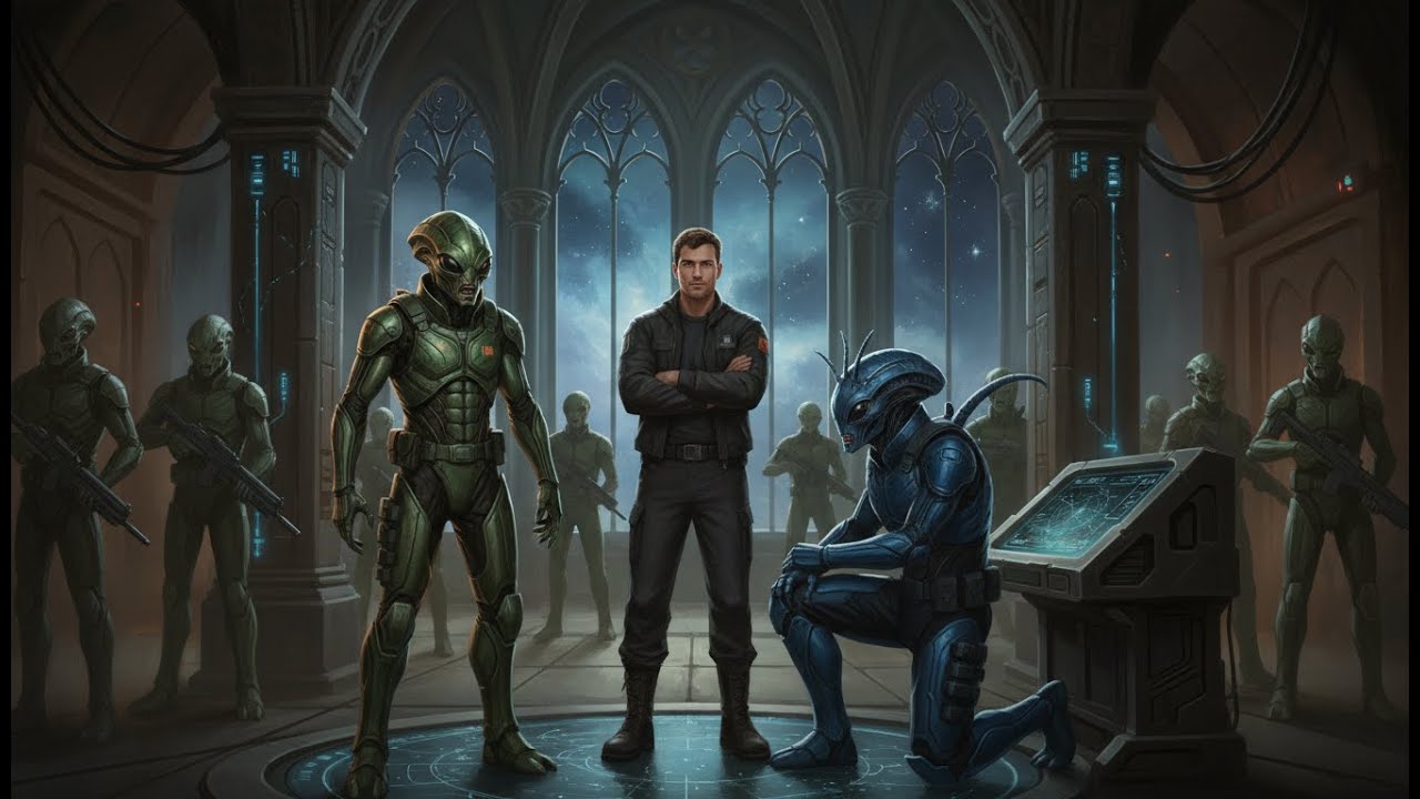 Alien Apex Predators Stormed the Academy—A Lone Human Cadet Wiped Them Out Using Nothing but a Pen