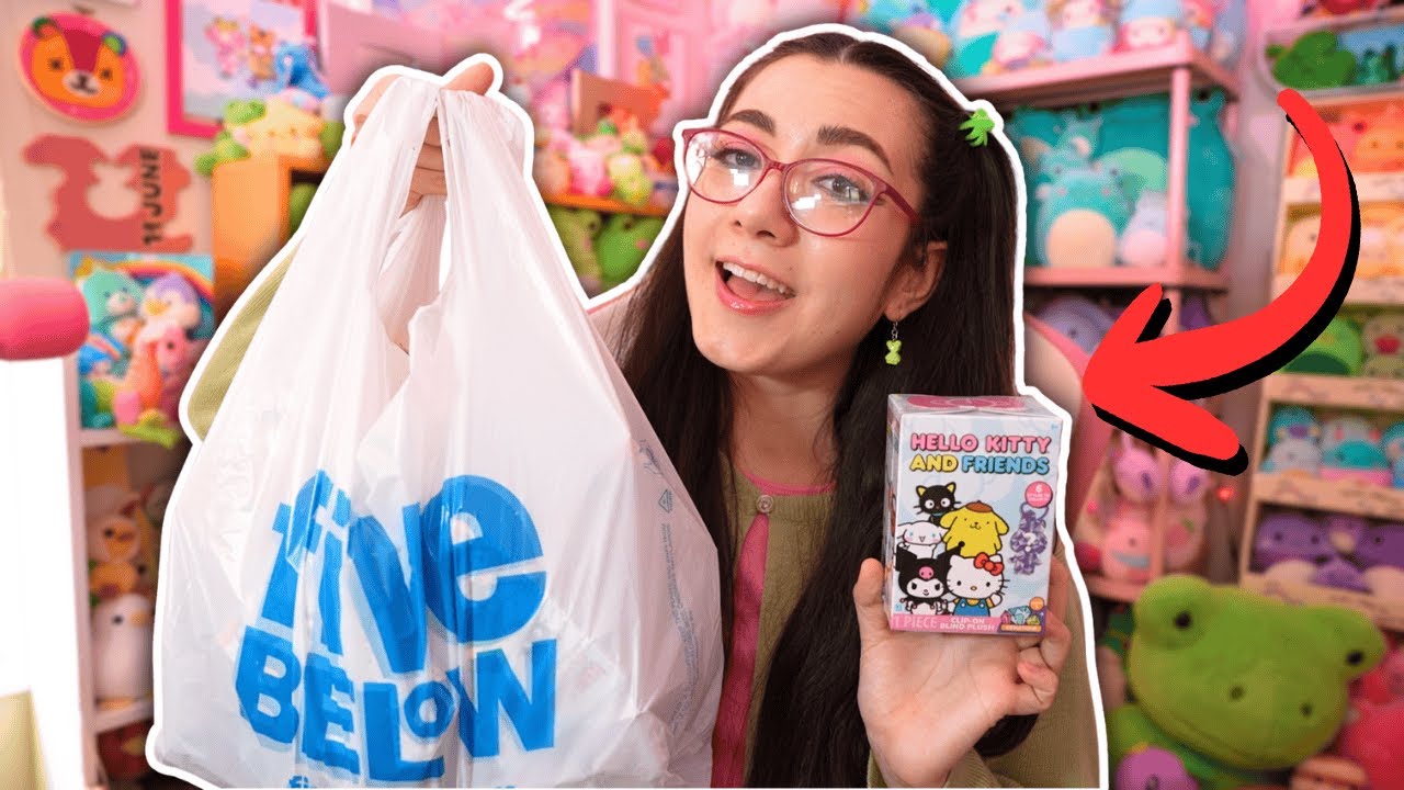 opening more RANDOM blind bags from Five Below!