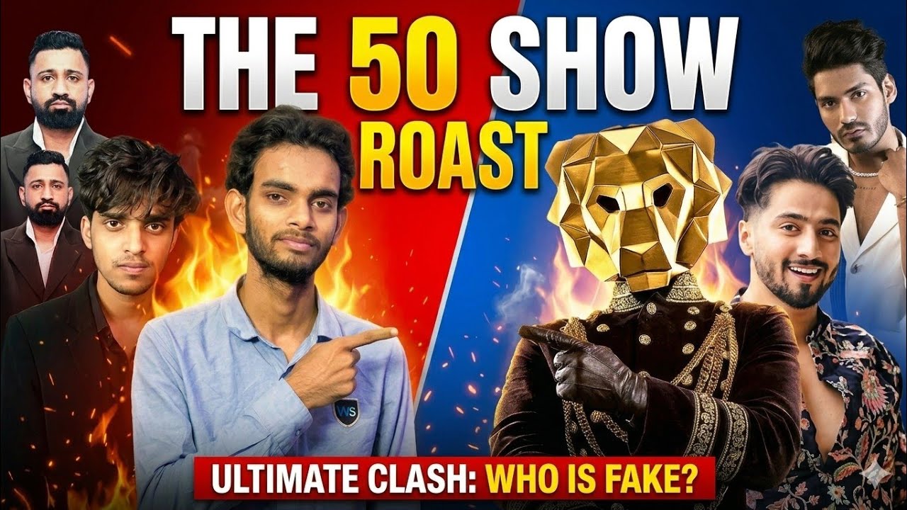 The 50 Show Roast | Who is real and fake | ALADDIN 