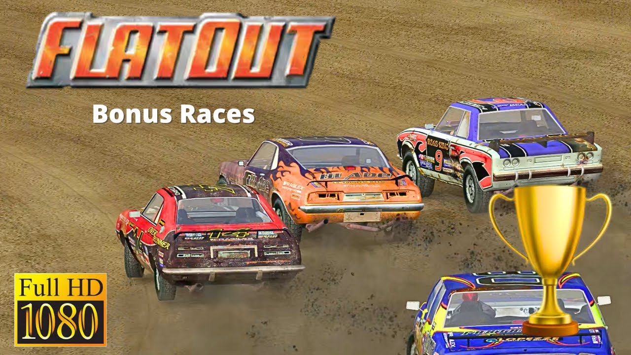 FlatOut (PC) - Bonus Races [1080p 60fps]