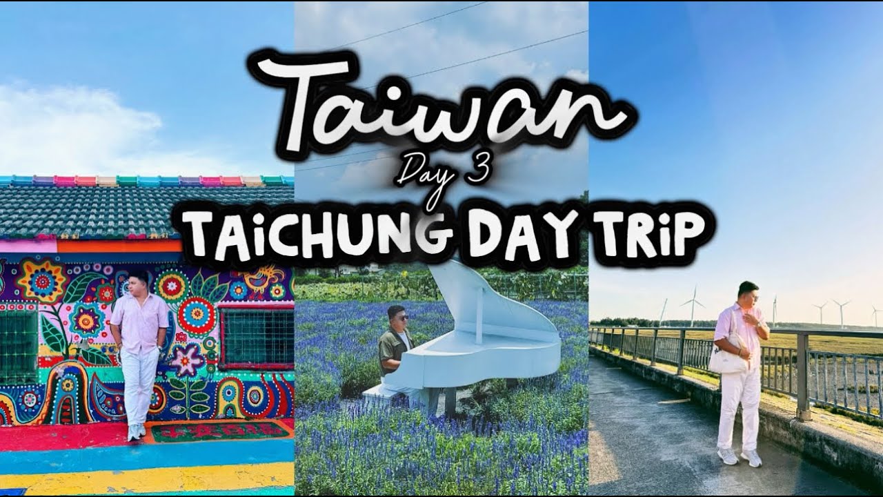 Taiwan 2025 Vlog: Taichung’s Popular Spots + Raohe Night Market Street Food Dinner