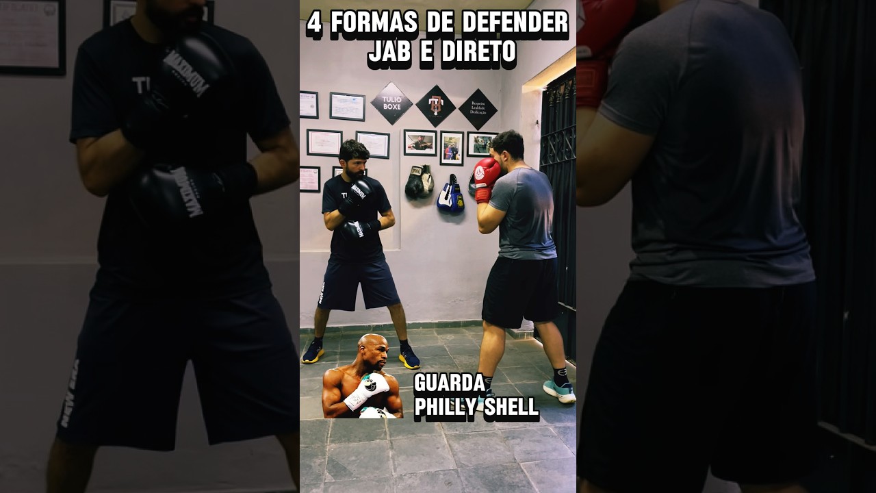 Aprenda a defender o jab e o direto com a guarda Philly Shell! 🥊 Floyd Mayweather.