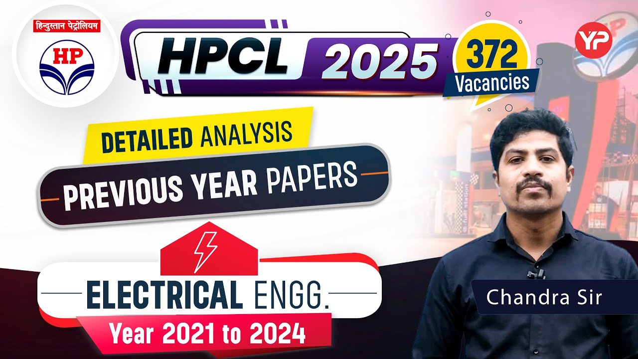 Detailed analysis of HPCL Electrical 2021-2024 previous year papers | Subject wise weightage