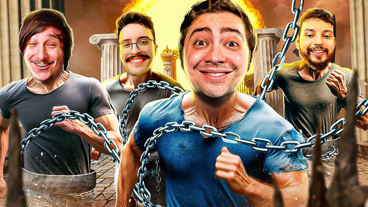 CONSEGUIMOS! - CHAINED TOGETHER COM OS AMIGOS - Parte 4 / FINAL
