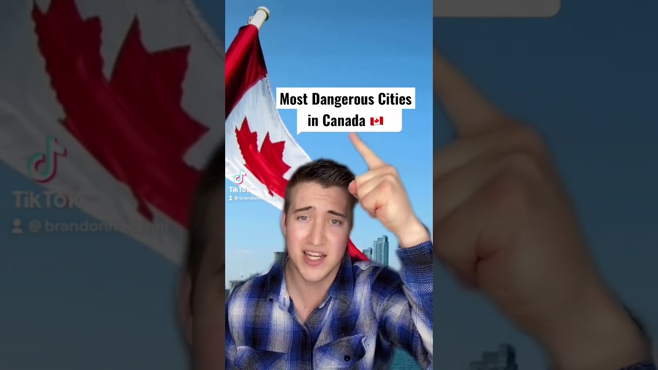 Самые опасные города Канады 🇨🇦 #опасные #города #канада #узнай #вирусныешорты