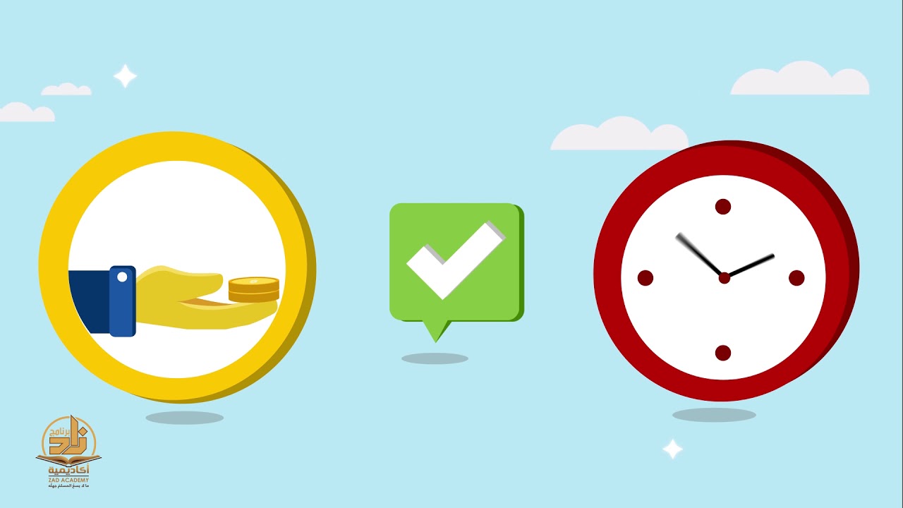 البيع بالتقسيط - موشن جرافيك - من مقرر مادة الفقه بـ #برنامج_أكاديمية_زاد ـ المستوى الرابع