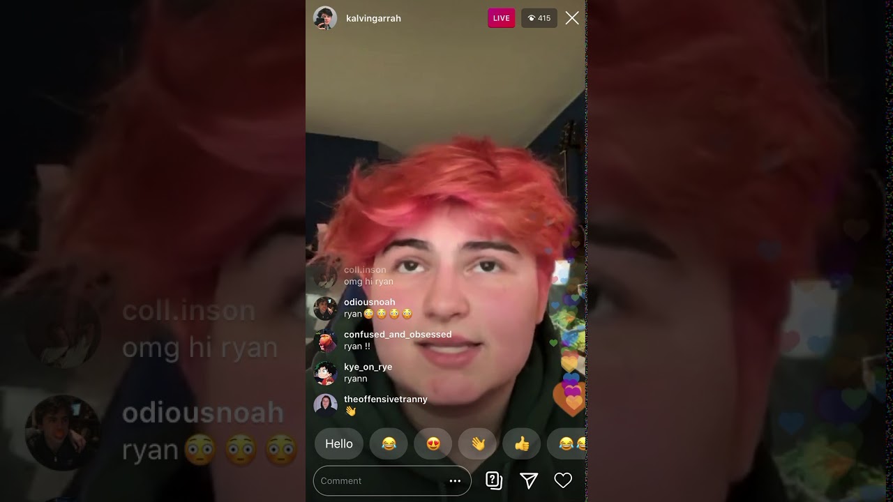 WHY KALVIN GARRAH THINKS TRENDERS HAVE DYED HAIR