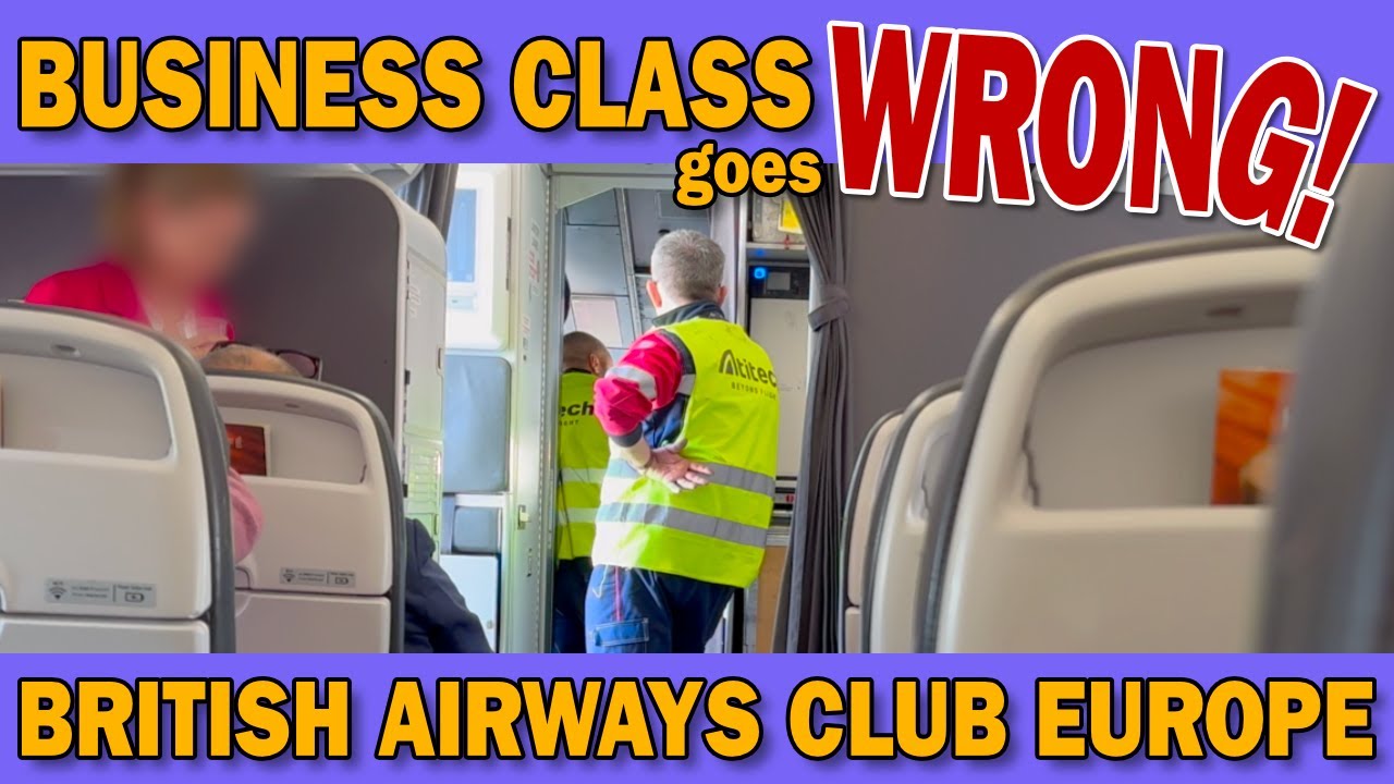 Бизнес-класс идёт не так — BA Club Europe в 2024 году