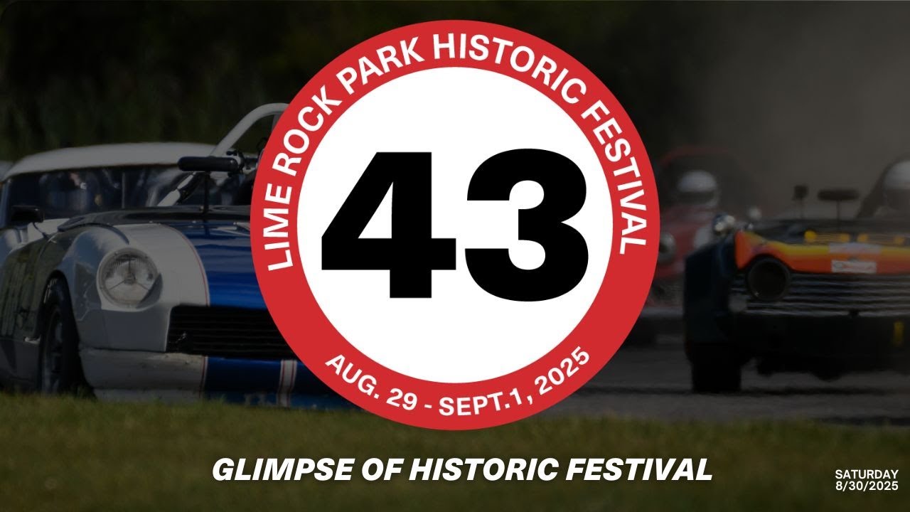 Lime Rock Park HF43 Live Stream - Saturday 8/30/25