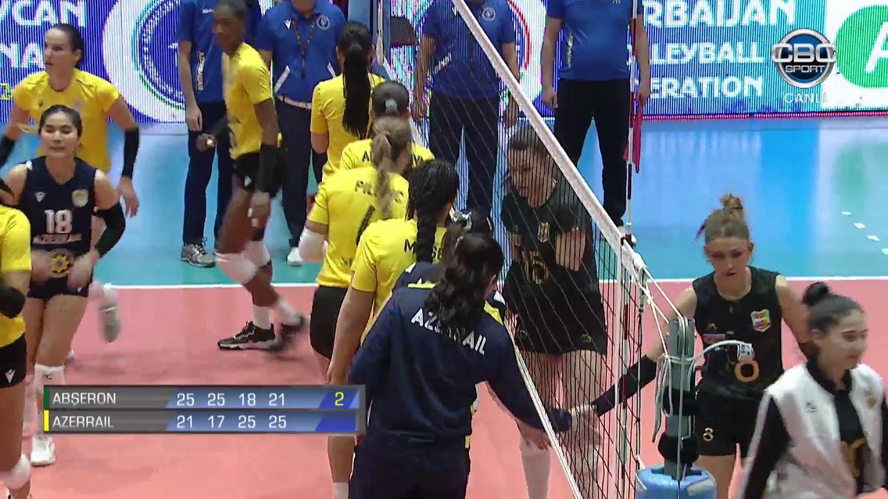 Abşeron – Azerrail | Voleybol, Yüksək Liqa, qadınlar | CANLI