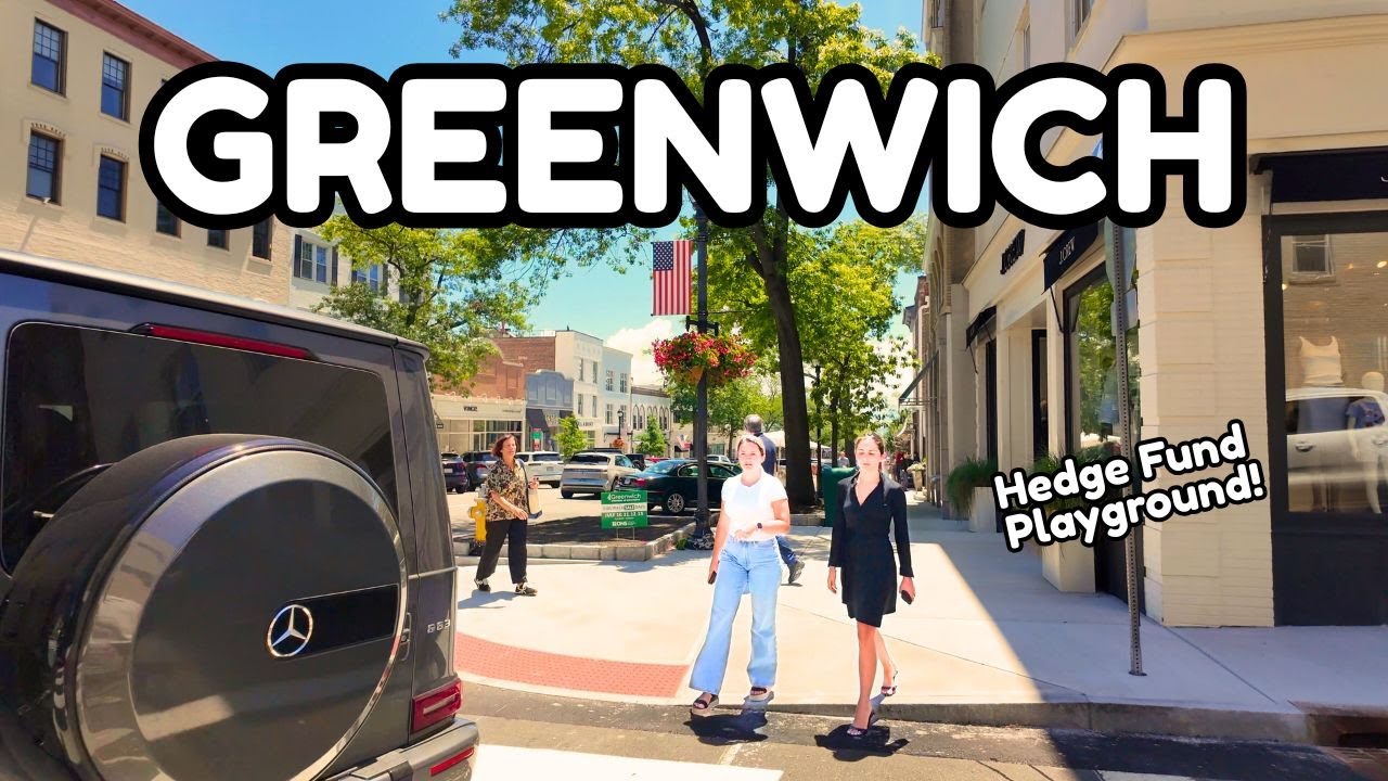 Exploring GREENWICH Connecticut | America's WEALTHIEST Hedge Fund Town!