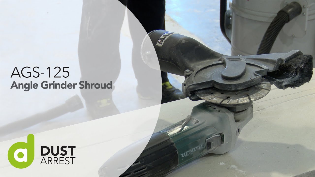 AGS-125 - Angle Grinder Dust Shroud