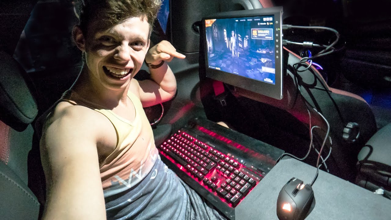 $4000 GAMING SETUP INSTALLED IN MY CAR *IT WORKS*