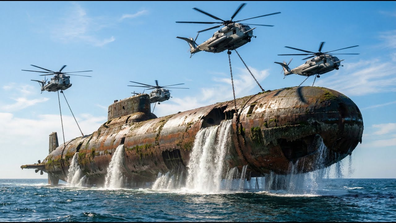 A Lost Nuclear Submarine Was Found Beneath the Ocean — Full Restoration