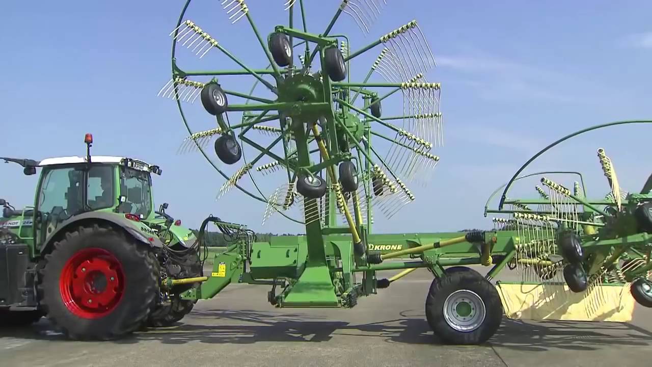 Giant Rakes Tedders Hay | Mega-Machines