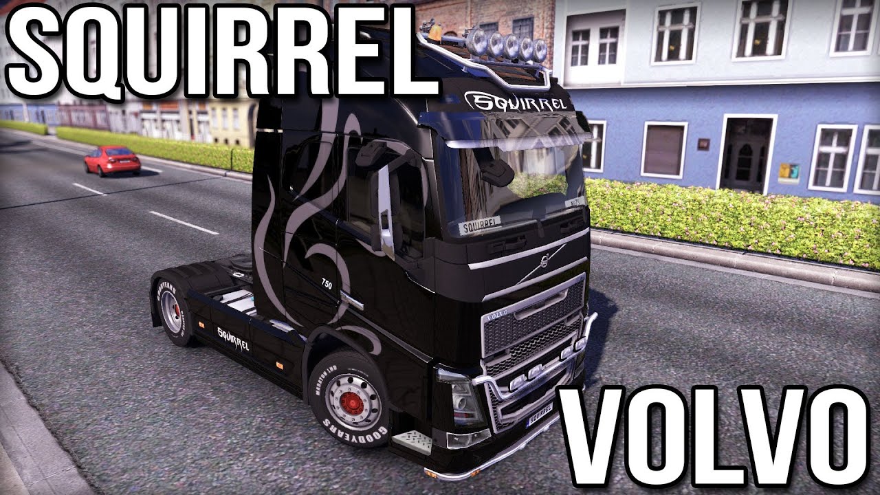 Squirrel Volvo - Euro Truck Simulator 2 (Volvo FH)