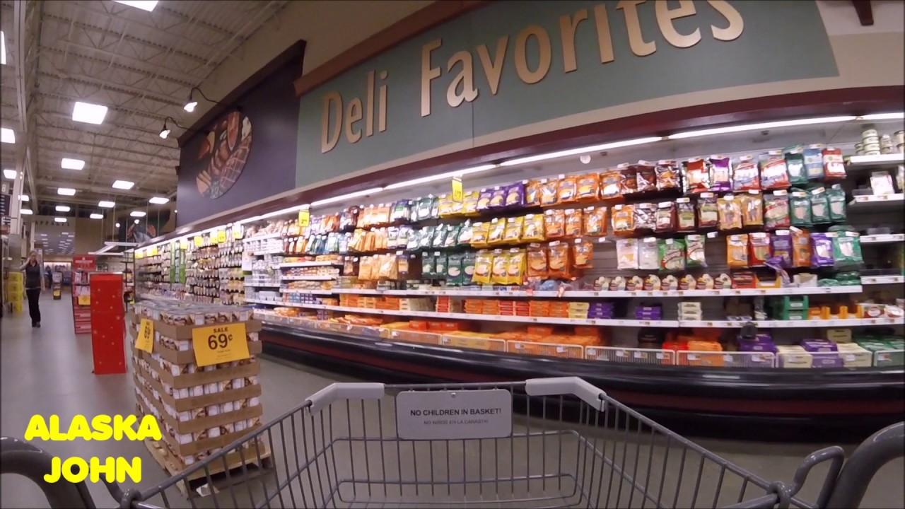 ALASKA SHOPPING - Fred Meyer Grocery Store - December 26th 2016