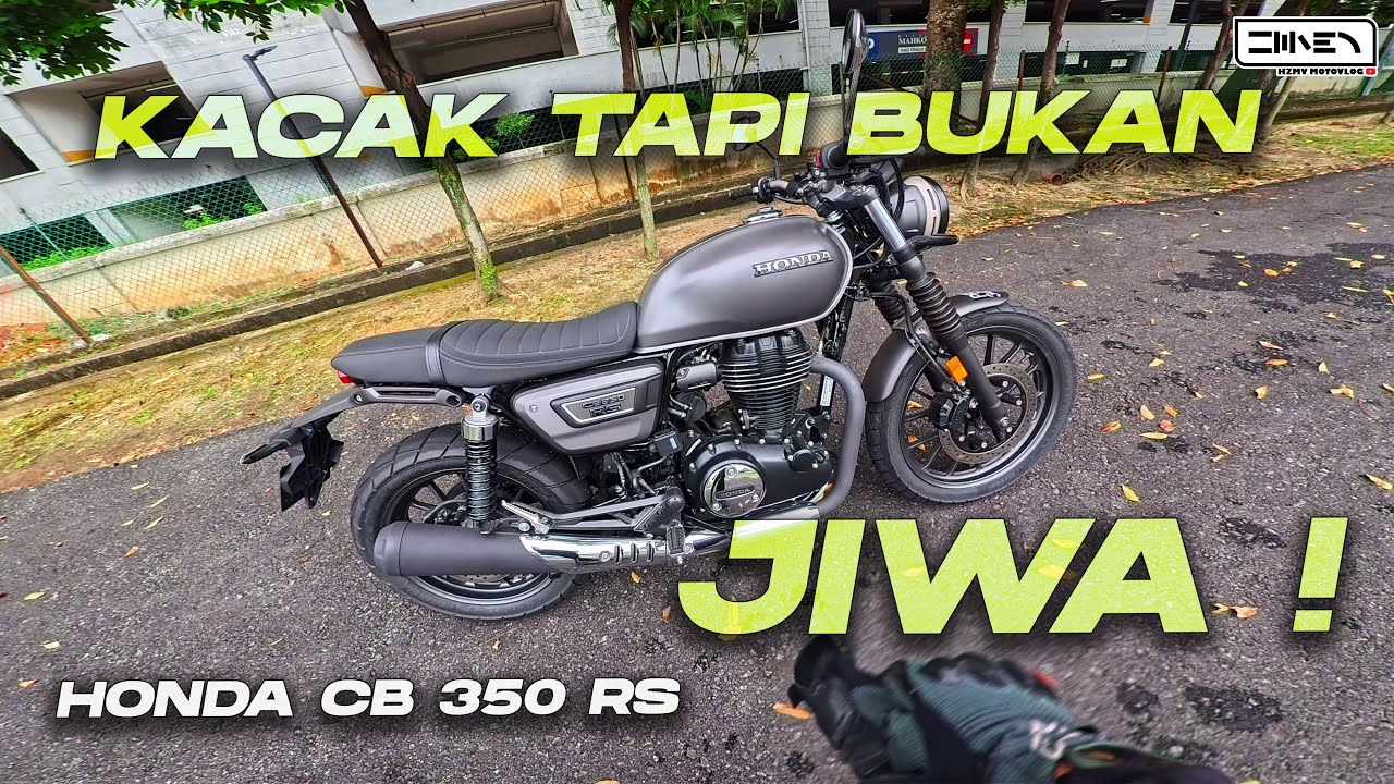 BUNYI SEKETUL2 TU SYAHDU TAPI.. ! Honda CB350 RS Malaysia | Insta360 Ace Pro 2 [4K]