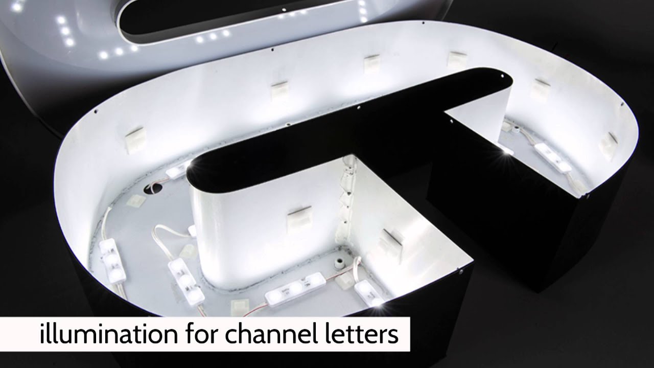LED Modules for channel letters, sign, under-cabinet, display, and store window lighting