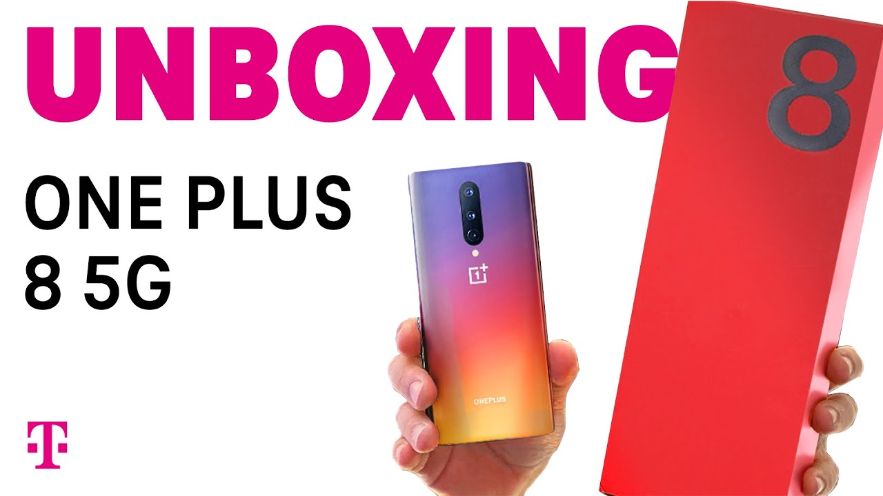 OnePlus 8 Live Unboxing: NEW 5G Phone | T-Mobile