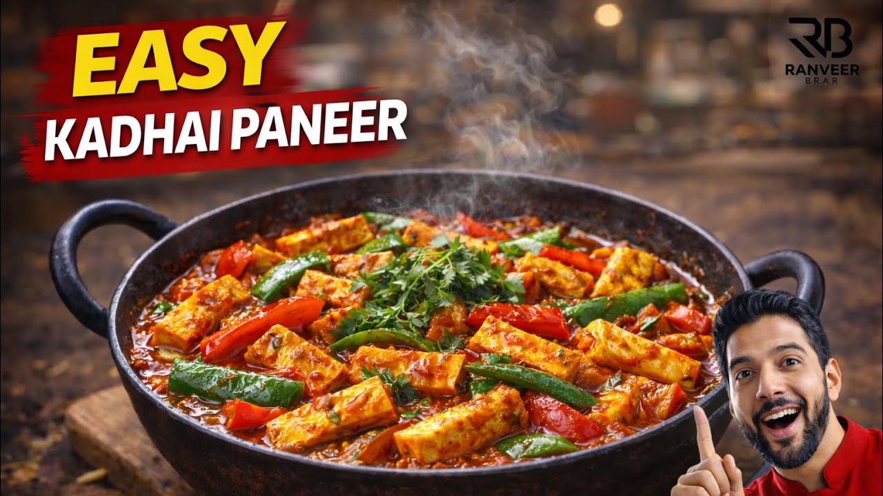 Kadhai Paneer Recipe | सबसे स्वादिष्ट कढ़ाई पनीर | Easy Kadai Paneer at home | Chef Ranveer Brar