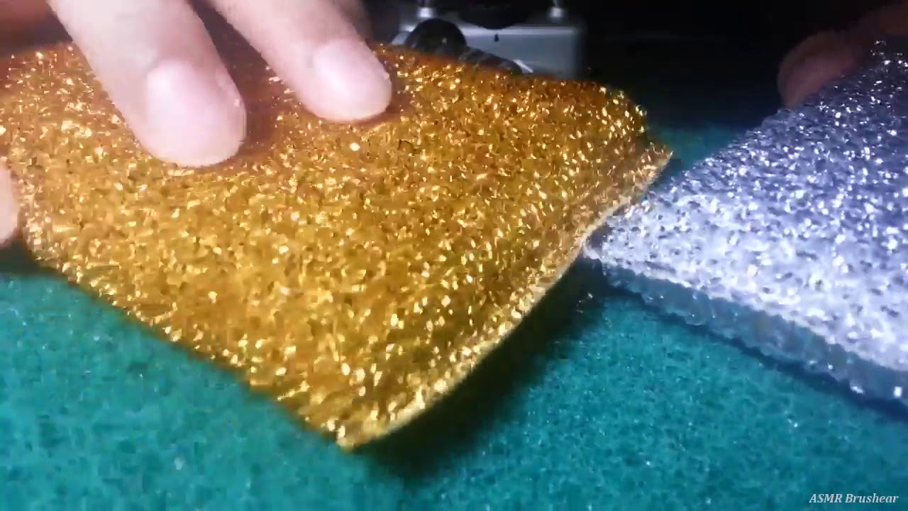 [ASMR] Intense Hard Scourer Brushing & Scratching