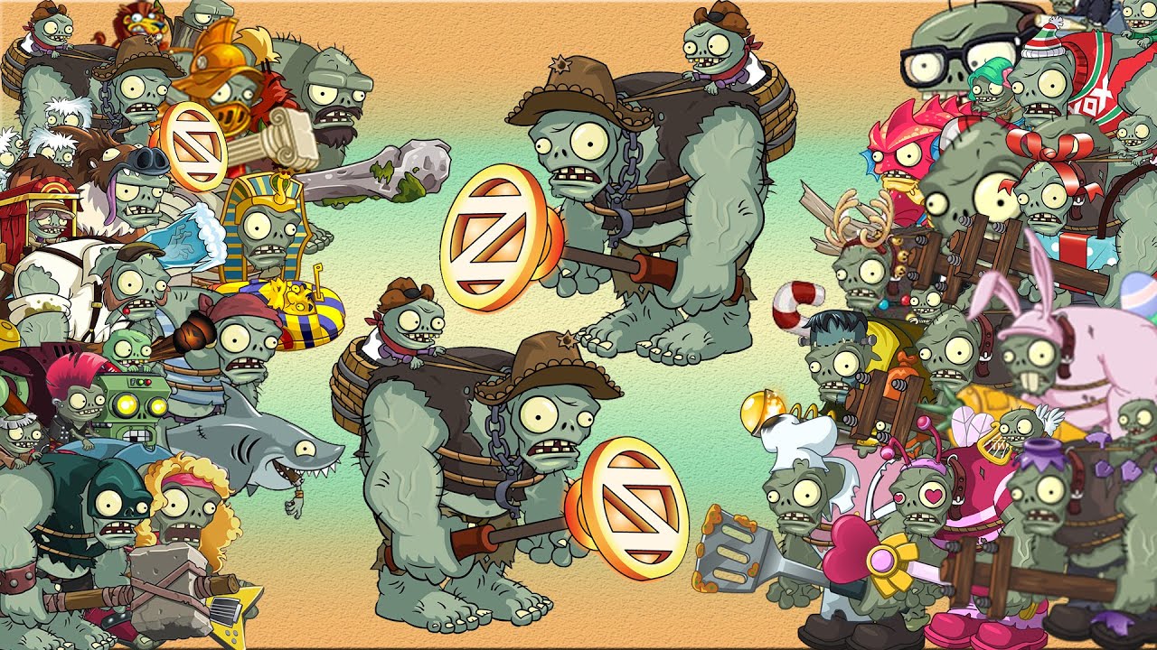PvZ 2 Gargantuar Vs Gargantuar Vs Zombie # 29