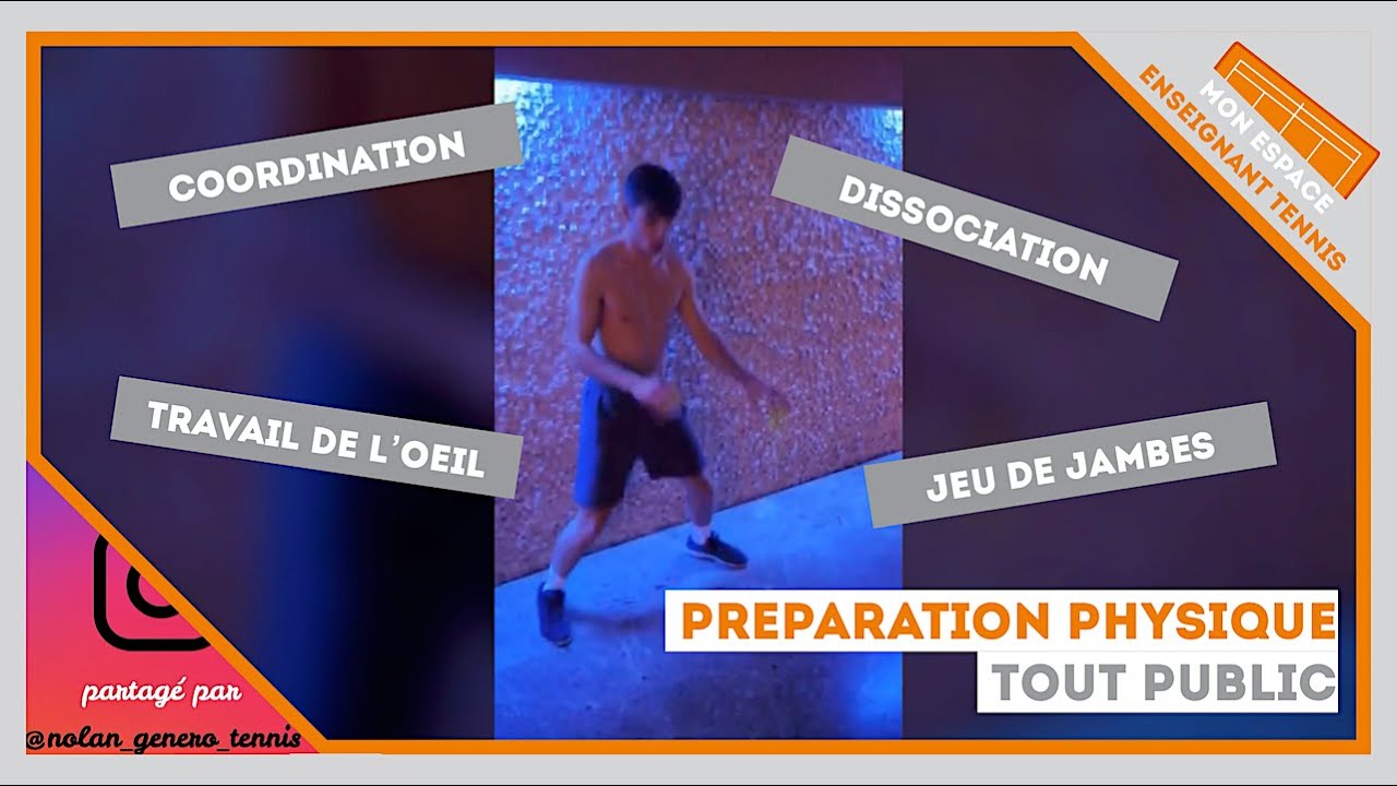 [PREPA PHYSIQUE] Exercice de Coordination / Travail de l'Oeil