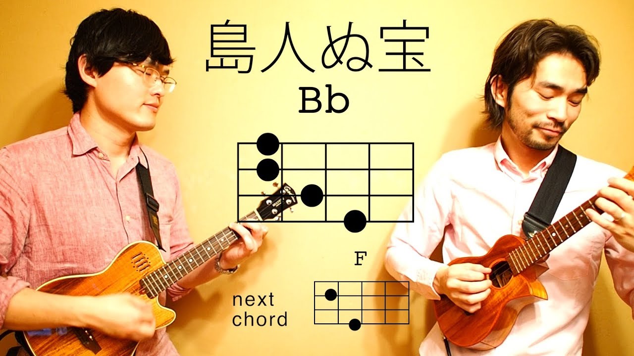 島人ぬ宝 - BEGIN【初心者向けウクレレコード動画】