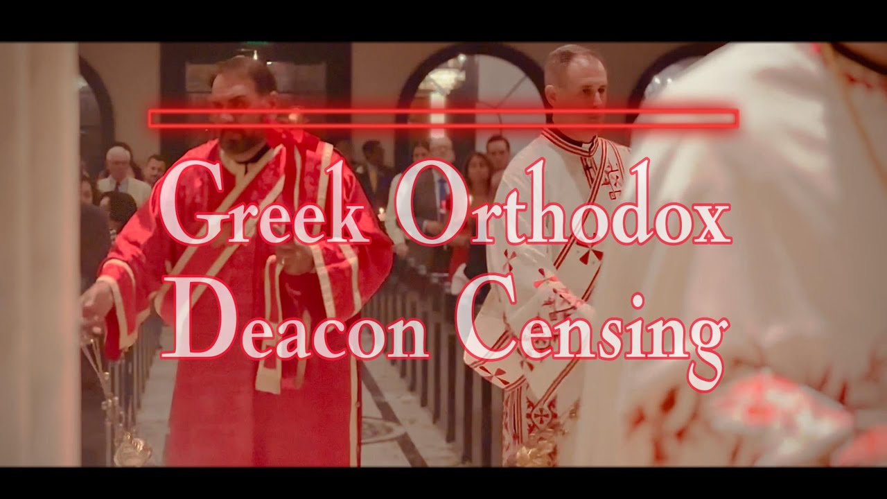 Greek Orthodox Deacon Censing | Cinematic Orthodoxy