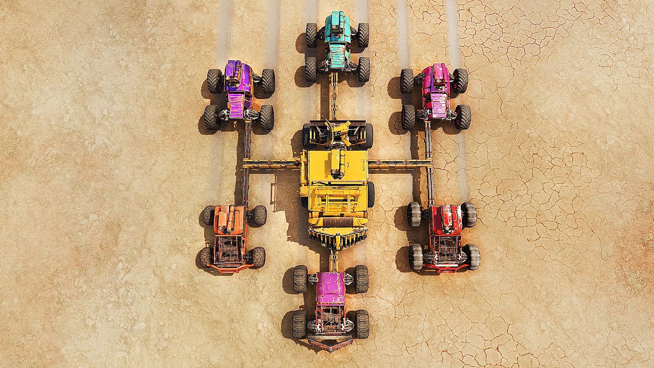 7 CARS in 1 - Crossout