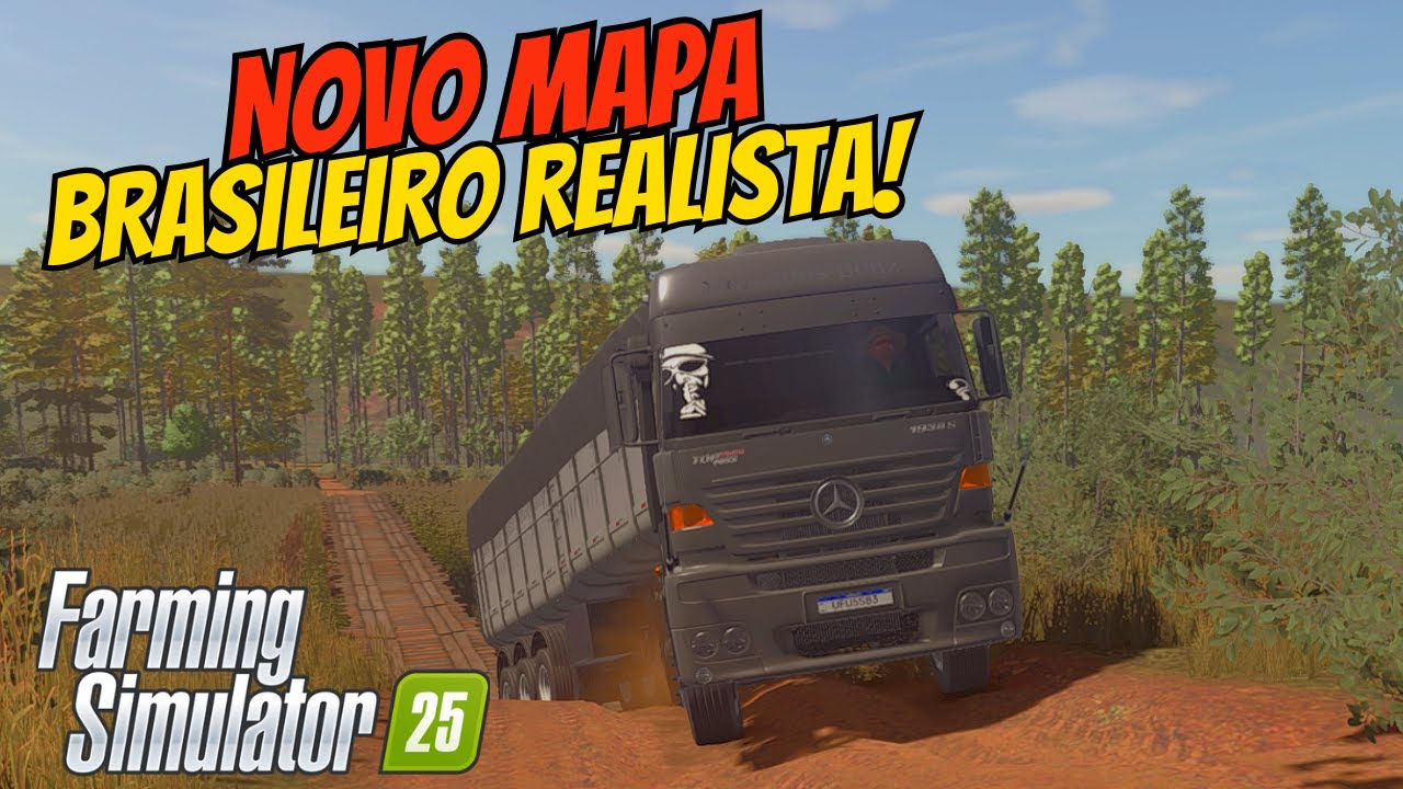 APRESENTANDO O NOVO MAPA BRASILEIRO PARA O FS25! CAMPO BELO!