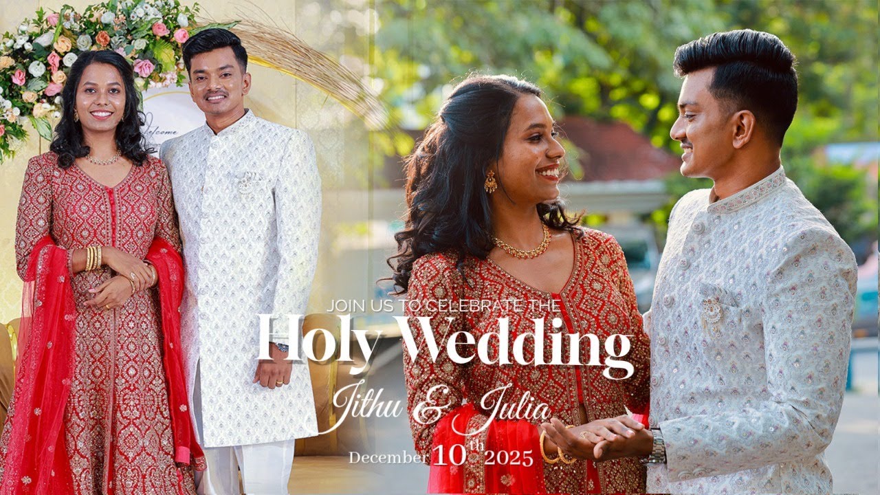 Jithu  + Julia | WEDDING CEREMONY | 10 DEC 2025 |  Manna Television