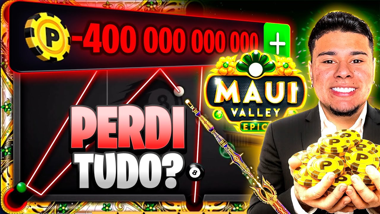 100% HACK? JOGUEI NA MESA DE 2 BILHÕES DE FICHAS NO 8 BALL POOL E ACONTECEU ISSO!