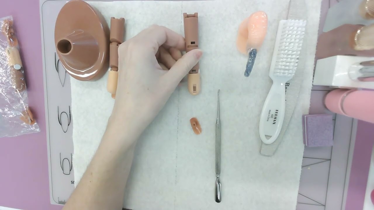 Acrylics   Click Finger & Nail Prep Day 6