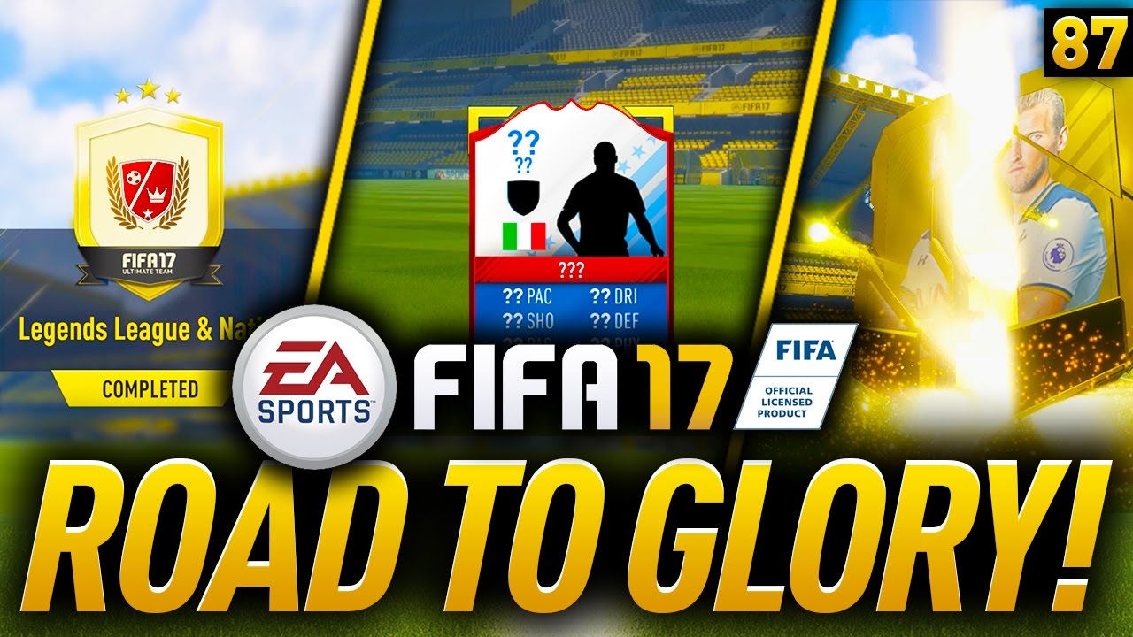 NEW OVERPOWERED FUT BIRTHDAY PLAYER!! 😱 FIFA 17 Road To Glory EP 87