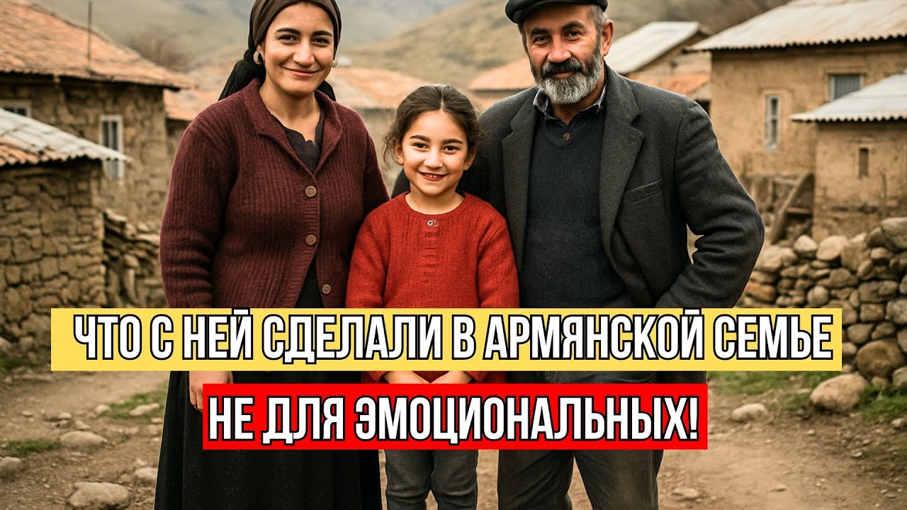 АРМЯНЕ СДЕЛАЛИ С НЕЙ ЭТО... Армянская семья взяла русскую девочку из детдома — никто не ожидал ЭТОГО