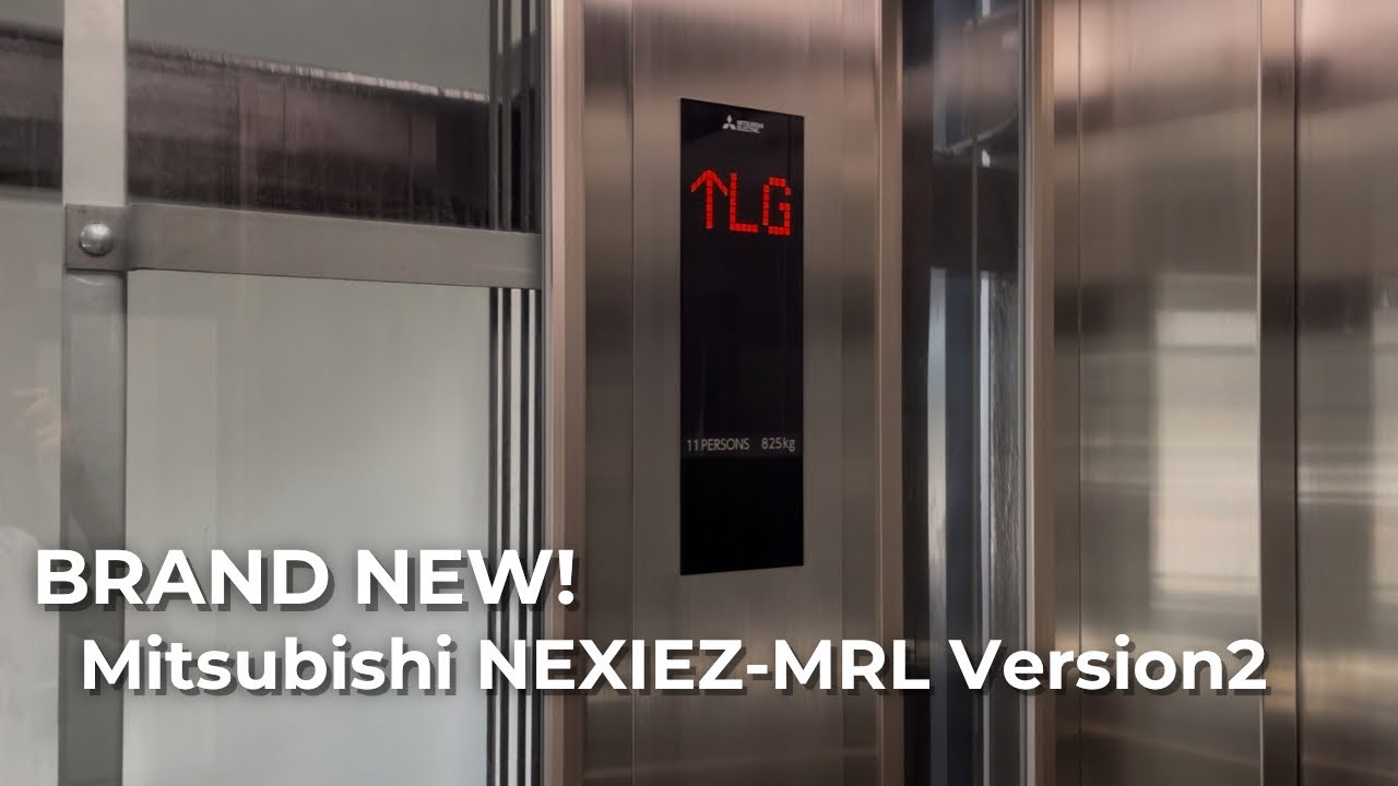 BRAND NEW!! Mitsubishi NEXIEZ-MRL Version2 Elevator at Versailles Town Plaza, Las Piñas, Philippines