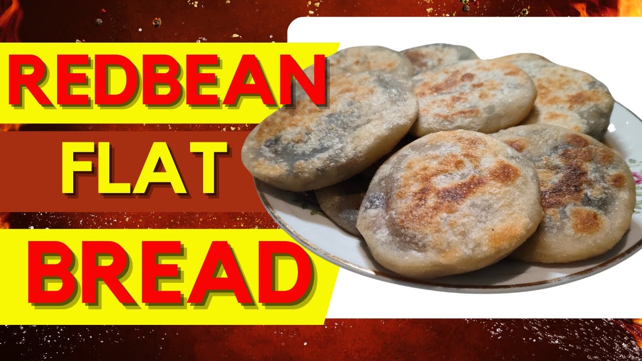 Sweet Flat Bread And Red Bean Paste (NO SUGAR)