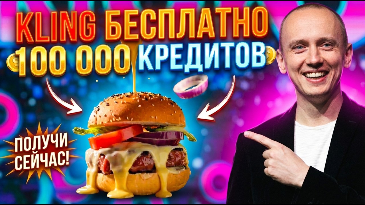 100 000 кредитов бесплатно на платформе Doitong. Создаем видео с помощью Kling AI