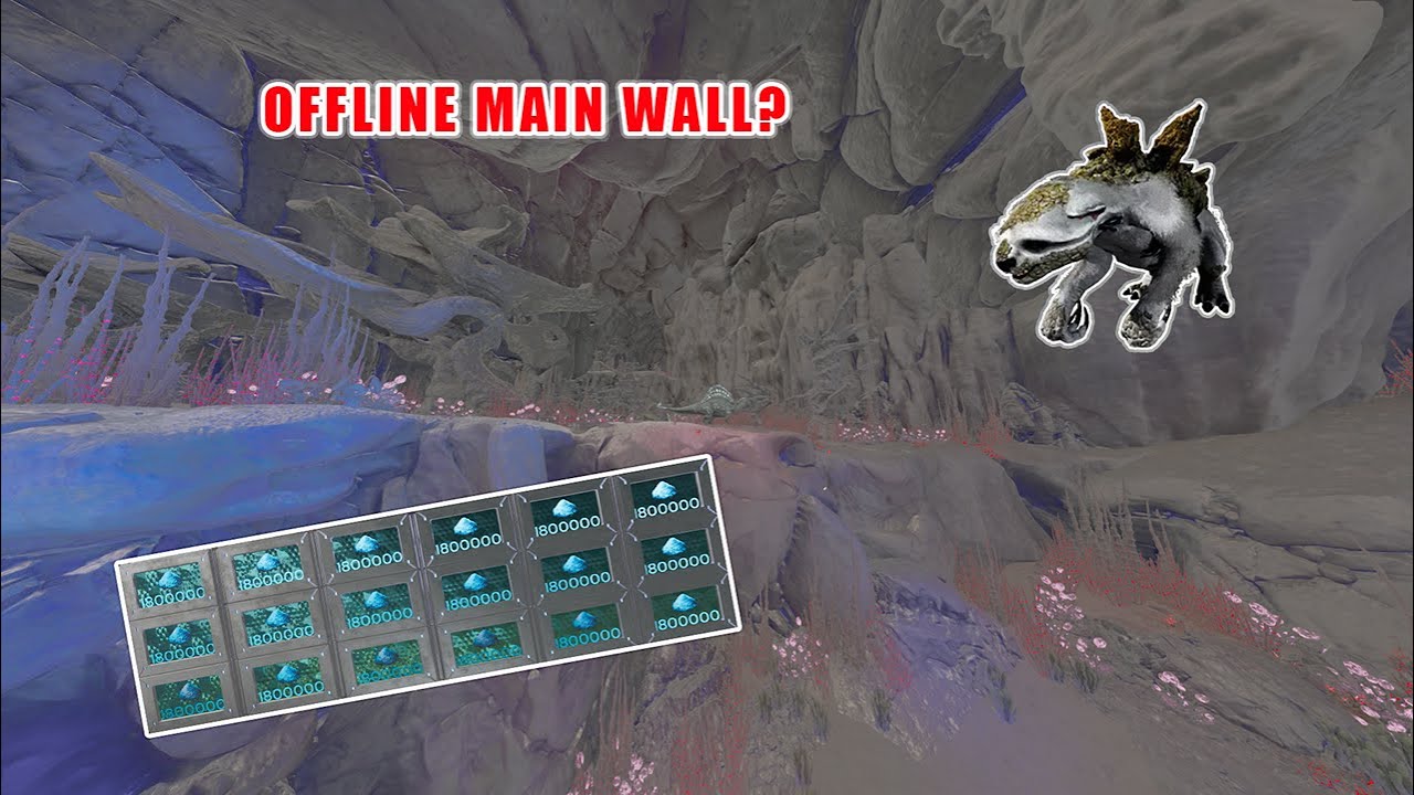 WE Found an OFFLINE MAIN WALL? | Road To Alpha Ep 1 | Ark Official Smalls