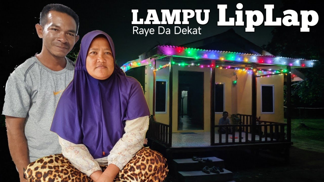 Lampu LipLap Tambah Lampu Pelite Minyak Tujuh Likur