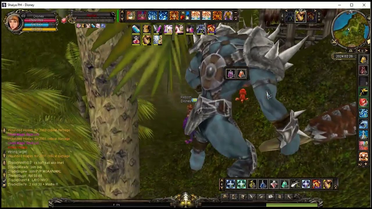 Shaiya PH !  Disney is having fun with BP( Battle Priest )  ,  PVP gameplay 2024 !