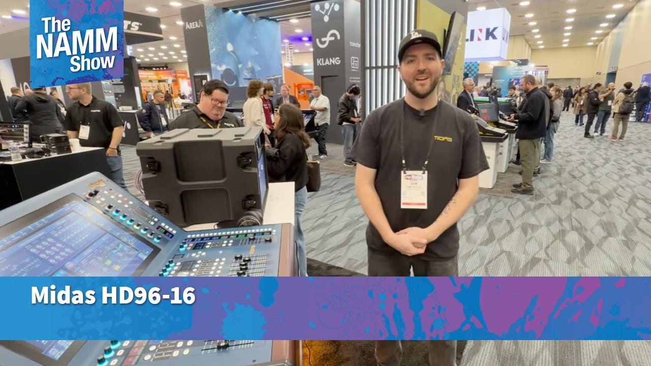 NAMM 2026: Midas HD96-16